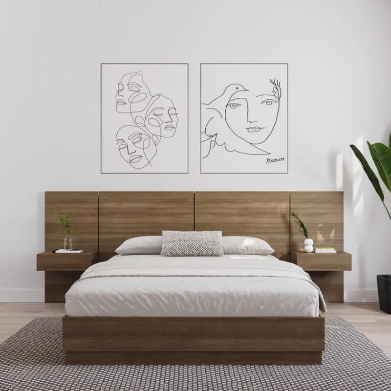 Nexera Floating Nightstands Extension Panels -