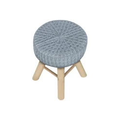 Monarch Footrest with Golden Hairpin-Style Legs -