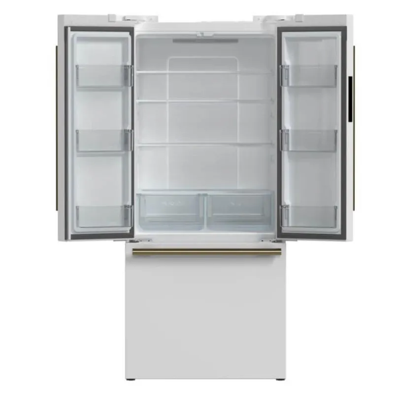 FORNO 17,5 Cu Ft 30 In Refrigerator Bottom Freezer, French door - FFFFD1974-31