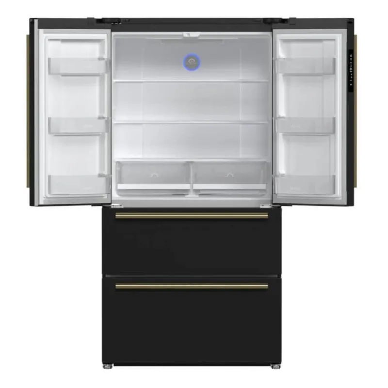 FORNO 19,2 Cu Ft 36 In Refrigerator Bottom Freezer, French door - FFRBI1820-36