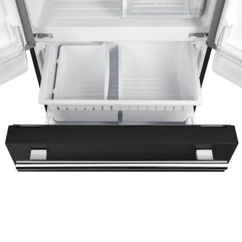 FORNO 17,5 Cu Ft 30 In Refrigerator Bottom Freezer, French door - FFFFD1974-31