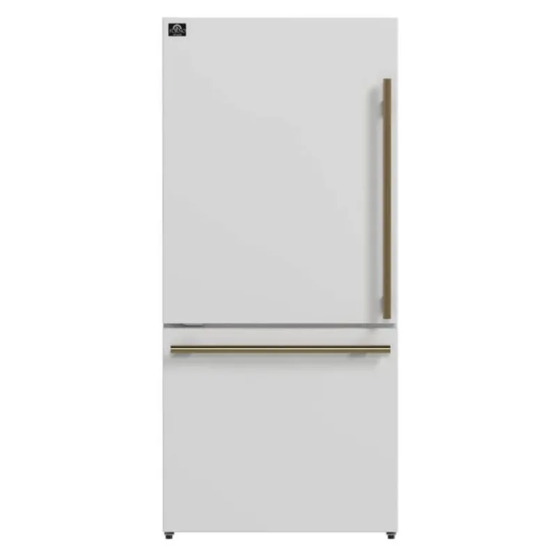 FORNO 17,2 Cu Ft 31 In Refrigerator Bottom Freezer - FFFFD1786-31
