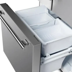 FORNO 17,5 Cu Ft 30 In Refrigerator Bottom Freezer, French door - FFFFD1974-31