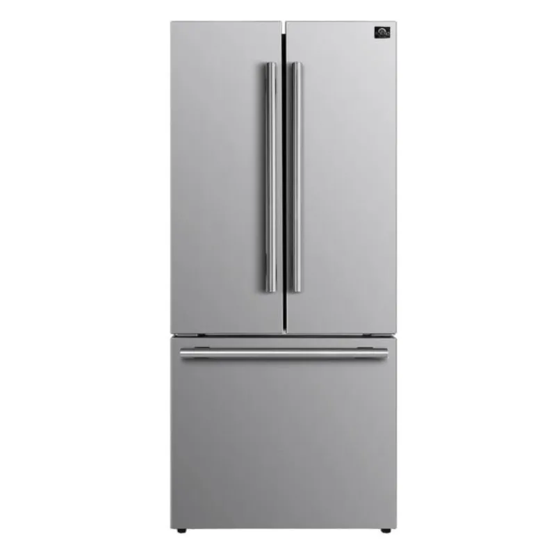 FORNO 17,5 Cu Ft 30 In Refrigerator Bottom Freezer, French door - FFFFD1974-31