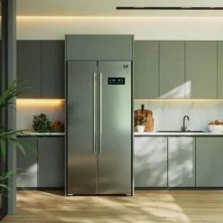 FORNO 15,6 Cu Ft 33 In Refrigerator Side by side - FFRBI1805-33