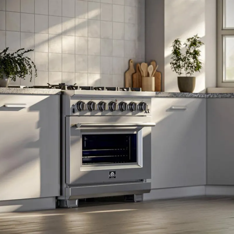 FORNO 36'' Gas Range 36" Electric Gas - FFSGS6260-36