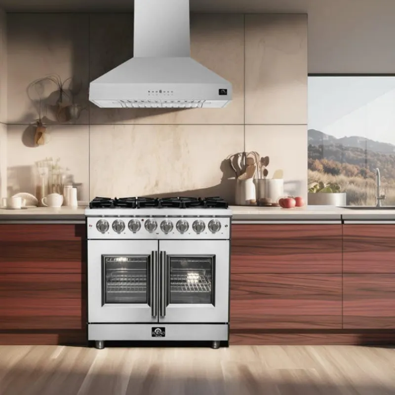 FORNO 36 In Gas Range 36" Electric Gas - FFSGS6325-36