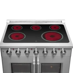 FORNO 36'' Range 36" Electric Glass-Ceramic - FFSEL6917-36