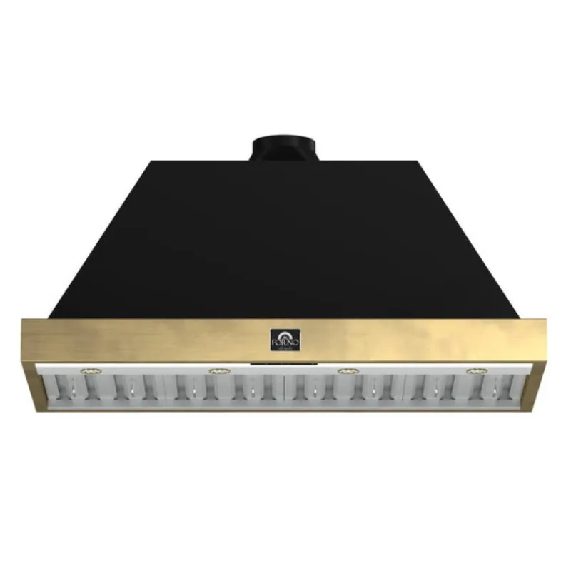FORNO 48" Wall Mount Range Hood Standard 48" , 600 CFM - FRHWM5078-48