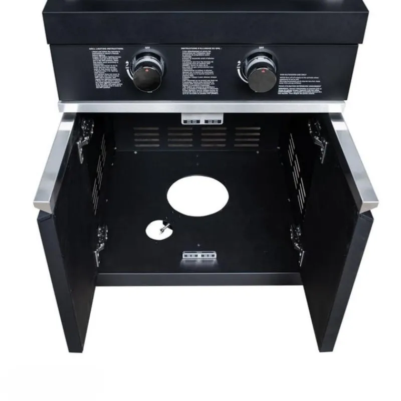 FORNO All’Aperto Outdoor Kitchen with Pizza Oven, Plancha, Sink & Beverage Centre - 99 600 BTU
