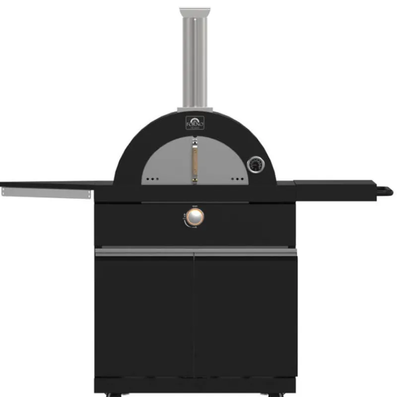 FORNO All'Aperto Outdoor Kitchen with BBQ, Pizza Oven, Sink and Bar – 87,600 BTU