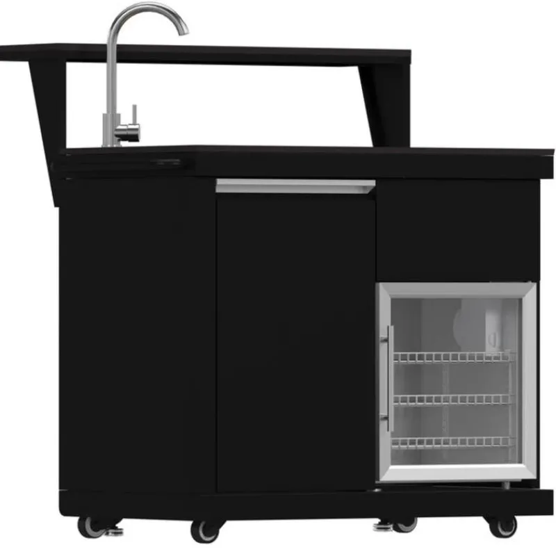 FORNO All'Aperto Outdoor Kitchen with BBQ, Sink and Bar – 62 600 BTU