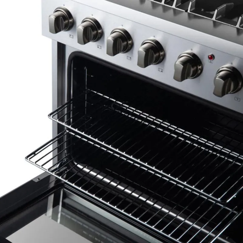 FORNO Dual Fuel Range 30" Dual Energy Gas - FFSGS6197-30