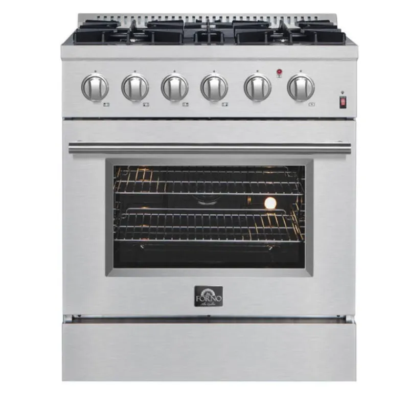 FORNO Dual Fuel Range 30" Dual Energy Gas - FFSGS6197-30