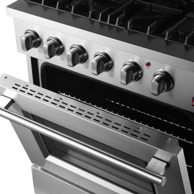 FORNO Dual Fuel Range 30" Dual Energy Gas - FFSGS6197-30