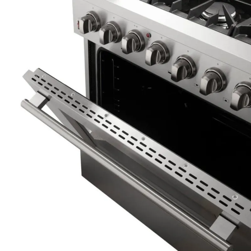 FORNO Dual Fuel Range 36" Dual Energy Gas - FFSGS6156-36