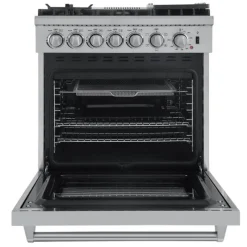 FORNO Dual Fuel Range 30" Electric Gas - FFSGS6196-30