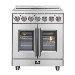 FORNO Freestanding Electric Range with French Doors 30