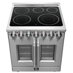 FORNO Freestanding Electric Range with French Doors 30