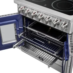 FORNO Freestanding Electric Range with French Doors 30