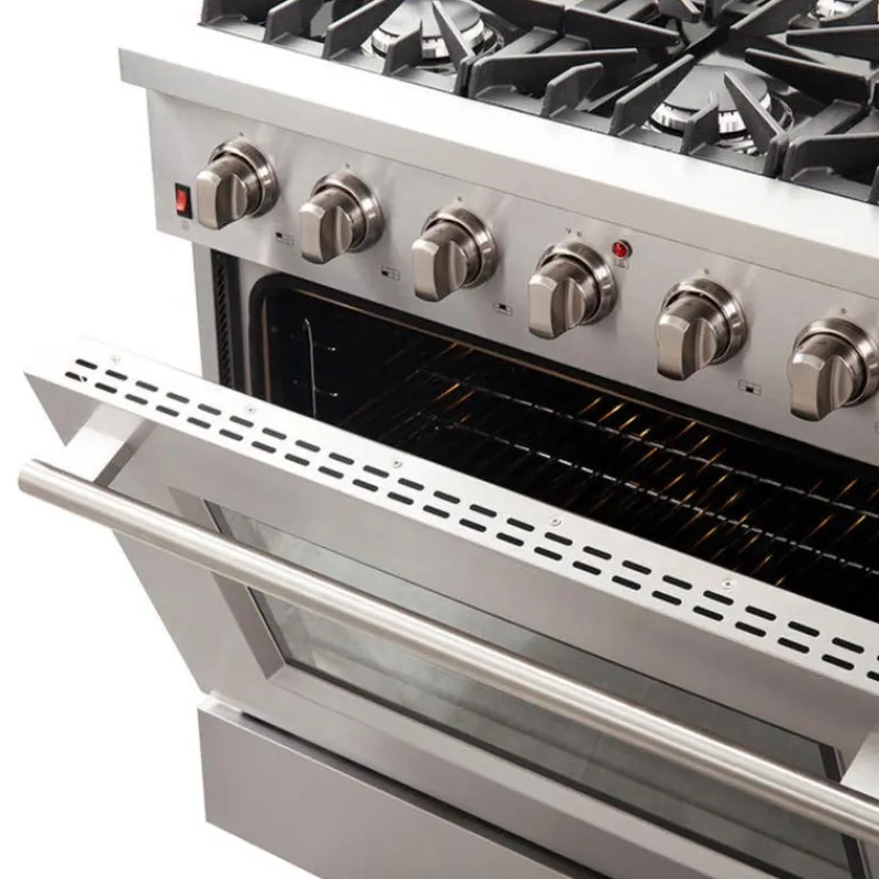 FORNO Gas Range 36" Electric Gas - FFSGS6244-36
