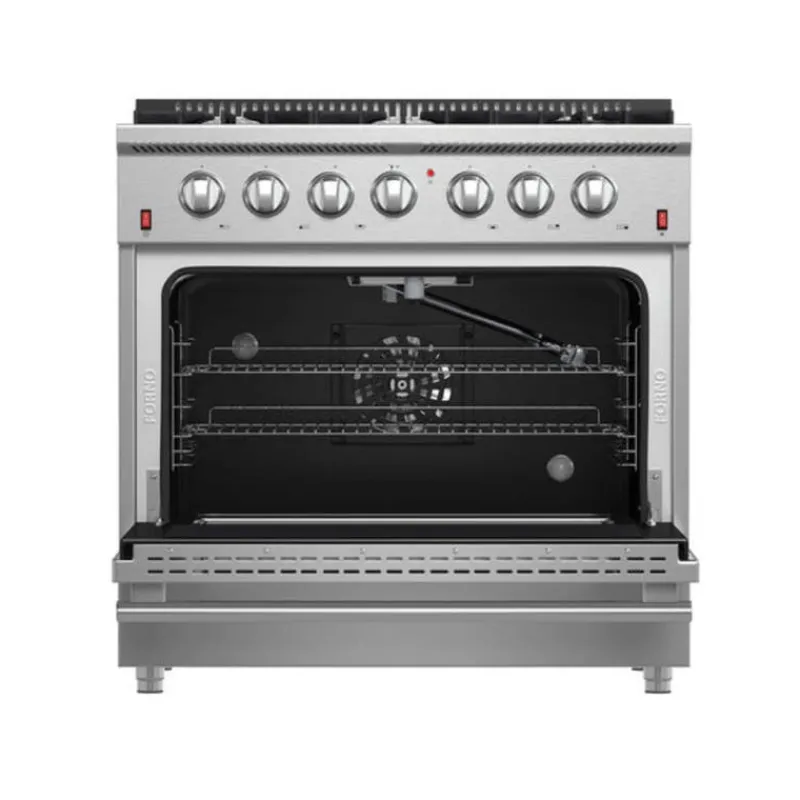 FORNO Gas Range 36" Electric Gas - FFSGS6244-36