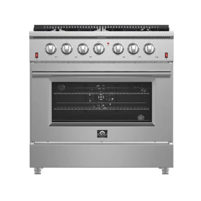 FORNO Gas Range 36" Electric Gas - FFSGS6244-36