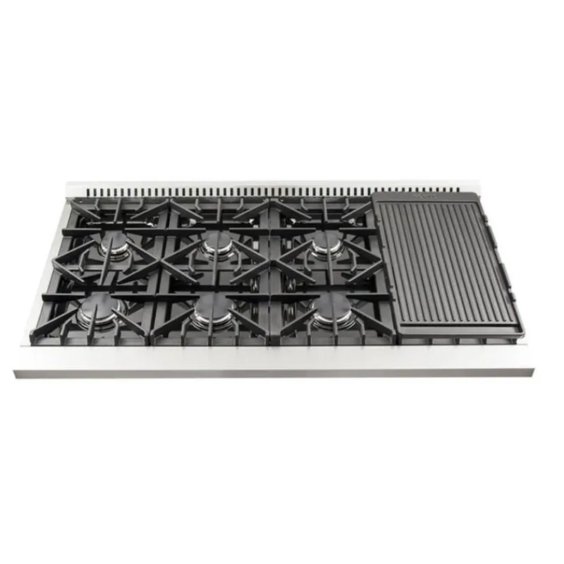 FORNO Gas Range 48" Electric Gas - FFSGS6244-48