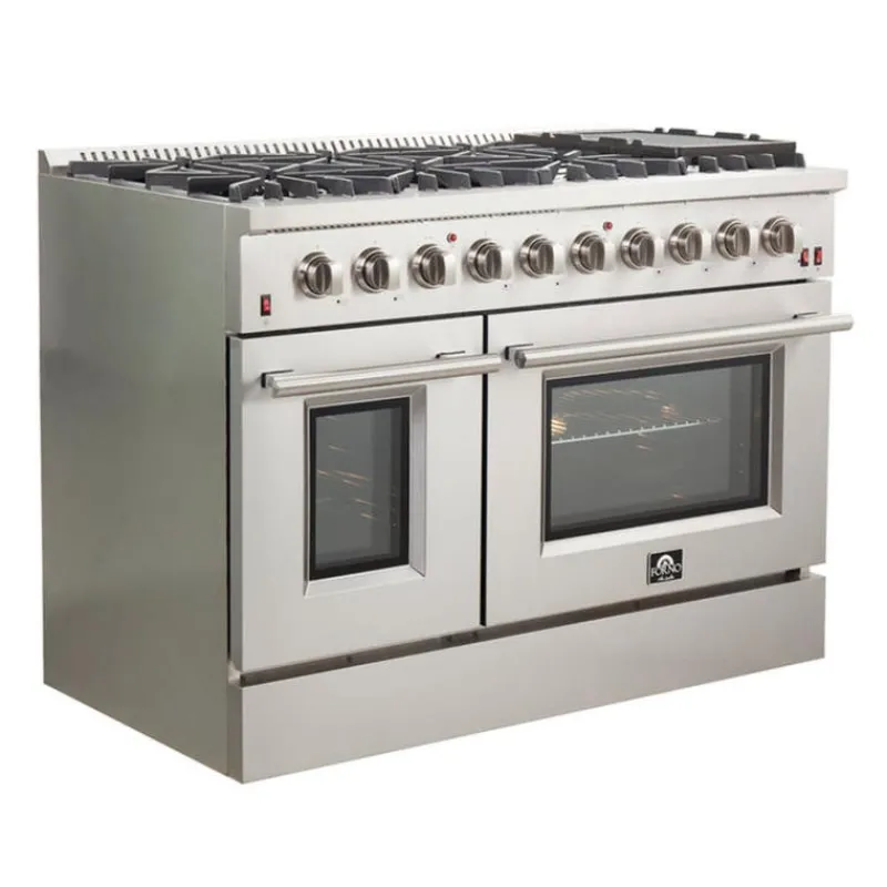 FORNO Gas Range 48" Electric Gas - FFSGS6244-48
