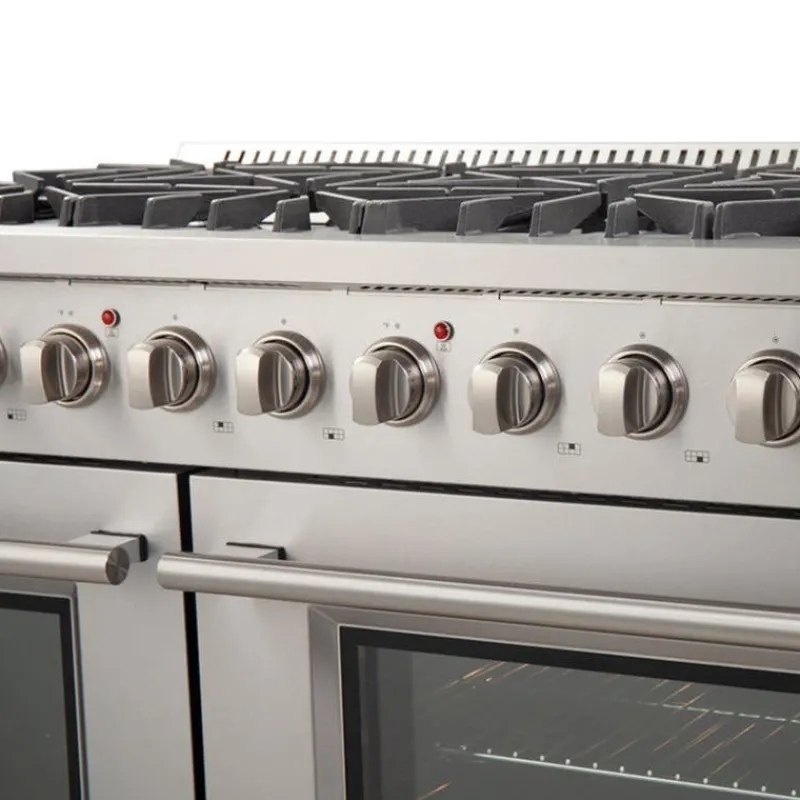 FORNO Gas Range 48" Electric Gas - FFSGS6244-48