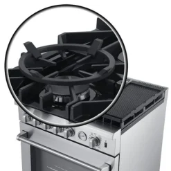 FORNO Gas Range 30" Electric Gas - FFSGS6276-30