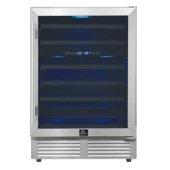 FORNO 24-Inch Wine Cooler 24" - FWCDR6634-24S