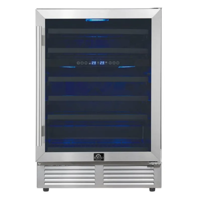 FORNO 24-Inch Wine Cooler 24" - FWCDR6634-24S
