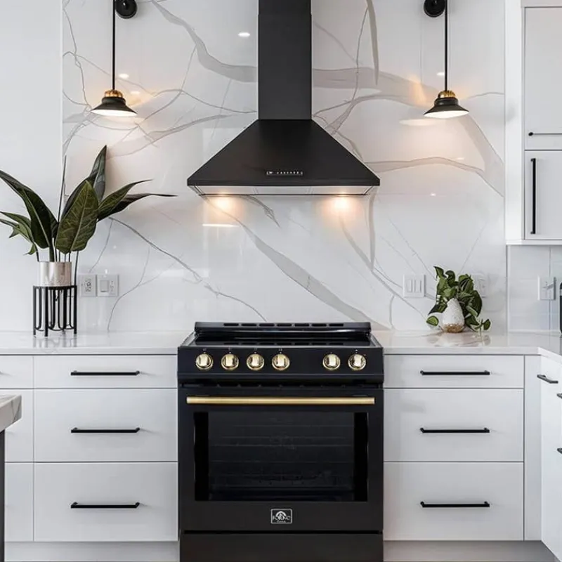 FORNO Range 30" Electric Glass-Ceramic - FFSEL6022-30