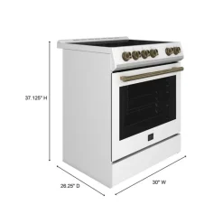 FORNO Range 30" Electric Glass-Ceramic - FFSEL6022-30