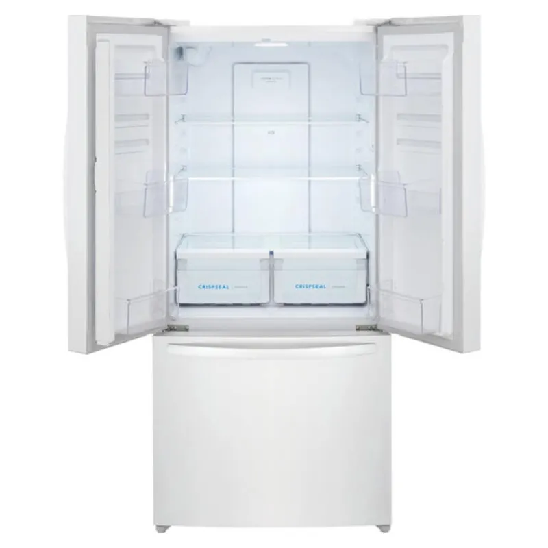 Frigidaire 18 Cu ft 32 In Refrigerator Bottom Freezer, French door - FRFG1723AW
