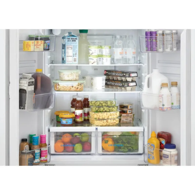 Frigidaire 18 Cu ft 32 In Refrigerator Bottom Freezer, French door - FRFG1723AW