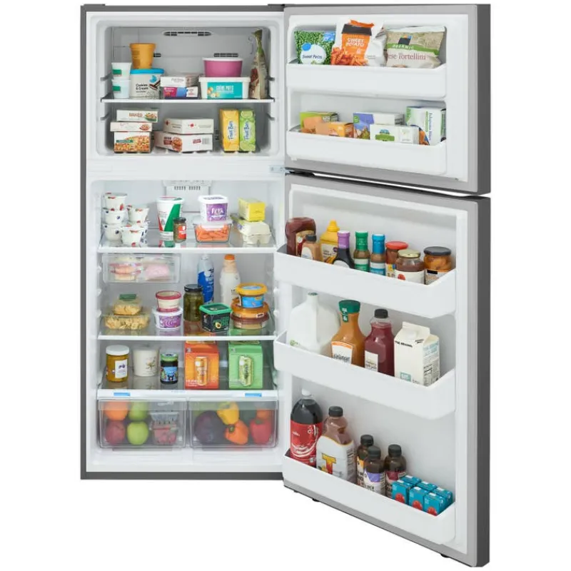 Frigidaire 18 Cu Ft 30 In Refrigerator Top Freezer - FRTE1835AV