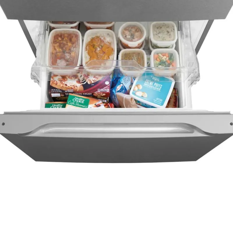 Frigidaire 19 Cu ft 30 In Refrigerator Bottom Freezer - FRBE1925AF
