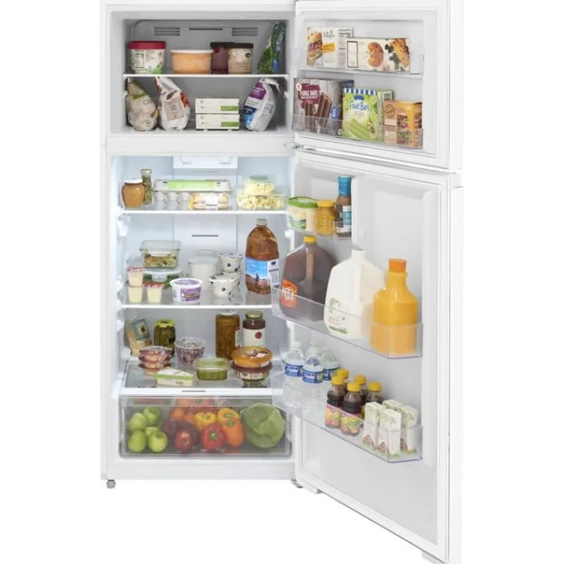 Frigidaire 16 Cu Ft 28 In Refrigerator Top Freezer - FRTE1622AW