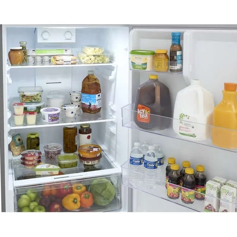 Frigidaire 16 Cu Ft 28 In Refrigerator Top Freezer - FRTE1622AW