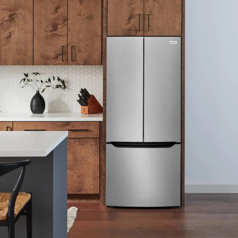 Frigidaire 20 Cu ft 33 In Refrigerator Bottom Freezer, French door - FRFG2033AV