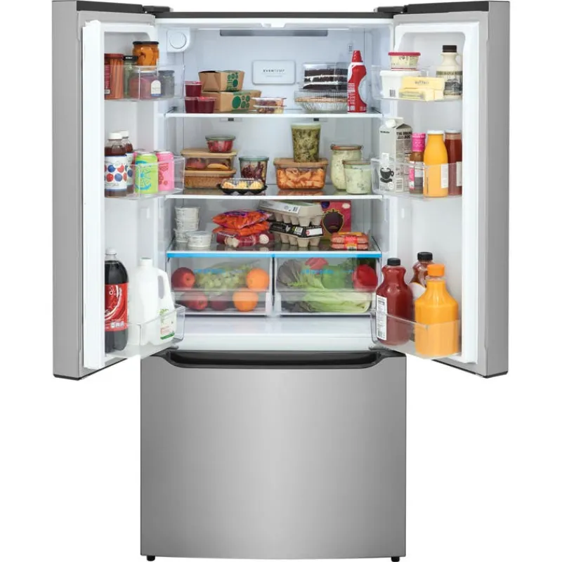 Frigidaire 20 Cu ft 33 In Refrigerator Bottom Freezer, French door - FRFG2033AV
