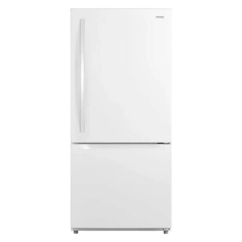 Frigidaire 19 Cu ft 30 In Refrigerator Bottom Freezer - FRBE1925AW