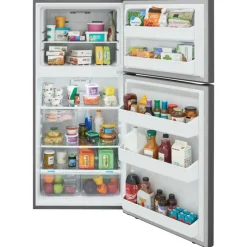 Frigidaire 18 Cu ft 30 In Refrigerator Top Freezer - FRTE1835AS
