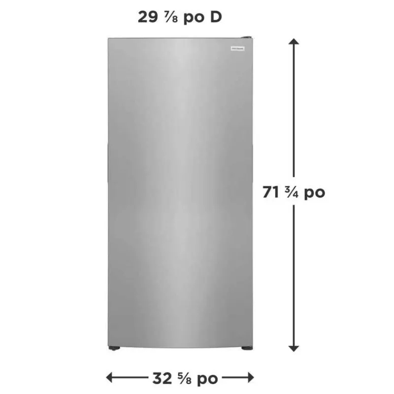 Frigidaire 20 Cu Ft 33 In Refrigerator All refrigerator - FRAE2022AF