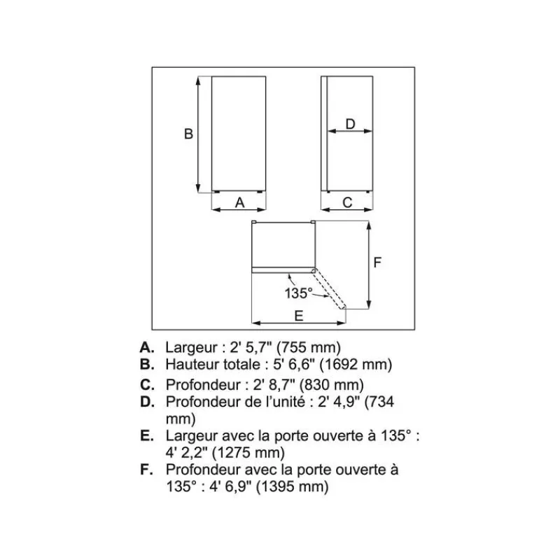 Frigidaire 21 Cu. Ft. All Refrigerator All refrigerator - FRAE2136AW