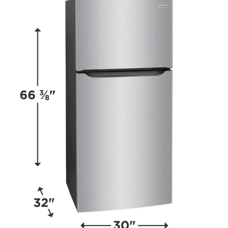 Frigidaire 30 in 20 cu ft refrigerator Top Freezer - FFTR2045VS