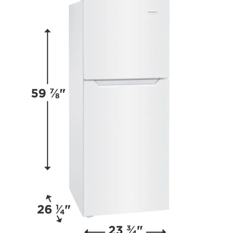 Frigidaire 24 in 10,1 ft cu refrigerator Top Freezer - FFET1022UW