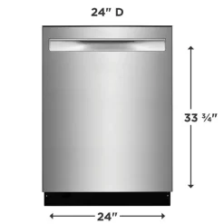 Frigidaire Dishwasher Built-In 24" 49dB - FDSP4501AS